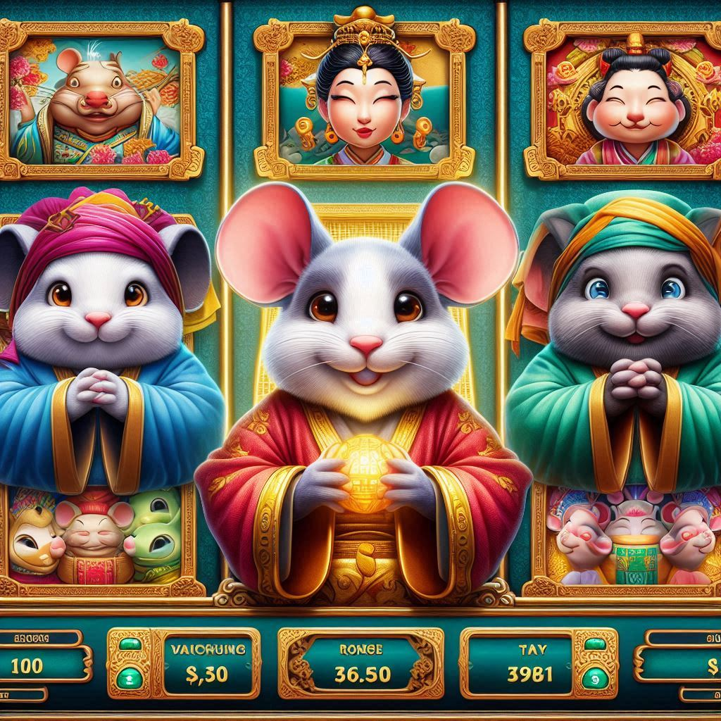 fortune mouse, slots, tema asiático, jogabilidade, design gráfico, recursos bônus, RTP, volatilidade